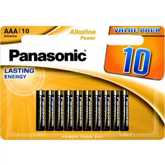 PANASONIC Alkaline Power baterije Alkaline Power LR03APB/10BW AAA 1, 5V (Blistr 10pcs)