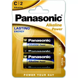 PANASONIC Alkaline Power baterije Alkaline Power LR14APB/2BP C 1, 5V (Blistr 2pcs)