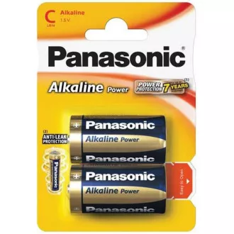 PANASONIC Alkaline Power baterije Alkaline Power LR14APB/2BP C 1, 5V (Blistr 2pcs)