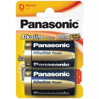 PANASONIC Alkaline Power baterije Alkaline Power LR20APB/2BP D 1, 5V (Blistr 2pcs)