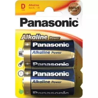 PANASONIC Alkaline Power baterije Alkaline Power LR20APB/2BP D 1, 5V (Blistr 2pcs)