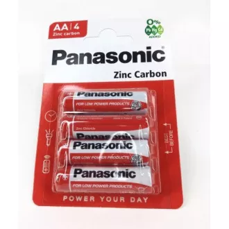 PANASONIC Rdeče baterije R6RZ/4BP EU AA 1, 5V (Blistr 4pcs)