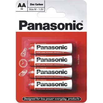 PANASONIC Rdeče baterije R6RZ/4BP EU AA 1, 5V (Blistr 4pcs)