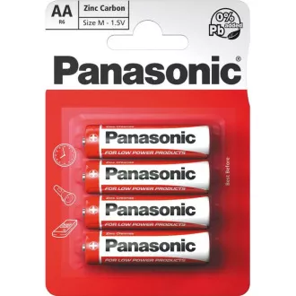 PANASONIC Rdeče baterije R6RZ/4BP EU AA 1, 5V (Blistr 4pcs)
