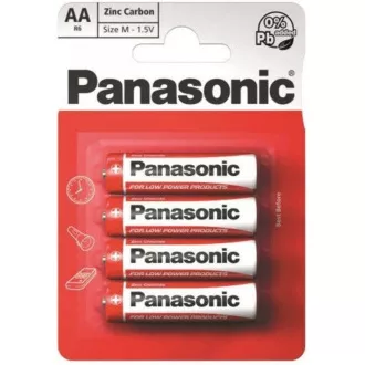 PANASONIC Rdeče baterije R6RZ/4BP EU AA 1, 5V (Blistr 4pcs)