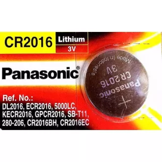 PANASONIC Litijeva baterija (gumbna celica) CR-2016EL/1B 3V (Blistr 1 kos)
