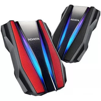 ADATA Zunanji trdi disk 2TB 2, 5" USB 3.2 HD770G, rdeč
