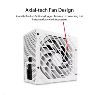 ASUSov napajalnik ROG-STRIX-850G-WHITE, 850W, 80 Gold, modularni ASUSov napajalnik ROG-STRIX-850G-WHITE, 850W, 80 Gold, modularni