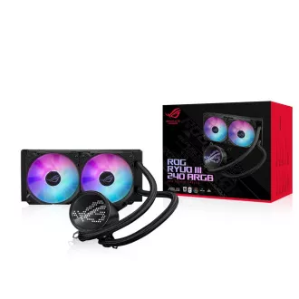 ASUS CPU vodni hladilnik AIO ROG RYUO III 240 ARGB, 2x120mm ASUS CPU vodni hladilnik AIO ROG RYUO III 240 ARGB, 2x120mm