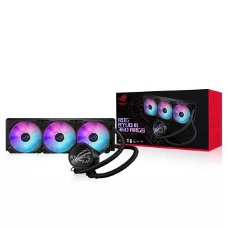 ASUS CPU vodni hladilnik AIO ROG RYUO III 360 ARGB, 3x120mm, LGA1851, AM5 ASUS CPU vodni hladilnik AIO ROG RYUO III 360 ARGB, 3x120mm, LGA1851, AM5