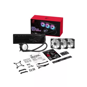 ASUS CPU vodni hladilnik AIO ROG RYUO III 360 ARGB, 3x120mm, LGA1851, AM5 ASUS CPU vodni hladilnik AIO ROG RYUO III 360 ARGB, 3x120mm, LGA1851, AM5