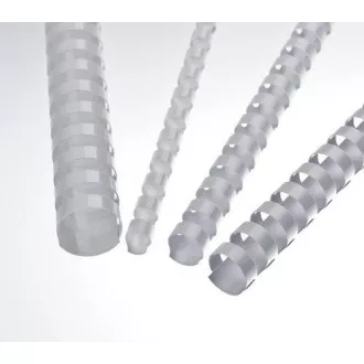 Plastične hrbtne strani 10 belih