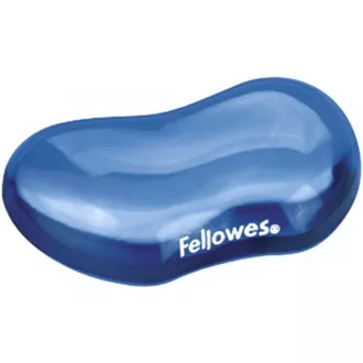 Podloga za zapestje Fellowes CRYSTAL gel modre barve Podloga za zapestje Fellowes CRYSTAL gel modre barve