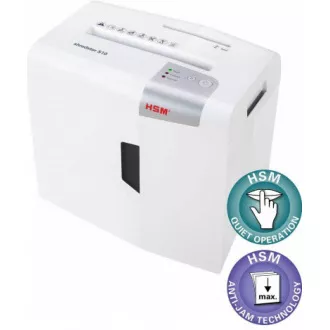 HSM ShredStar X5 White (velikost reza 4, 5x30 mm, DIN P-4 (3))