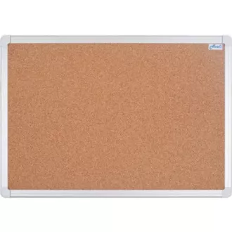 AVELI 90x60 deska iz plute, aluminijast okvir