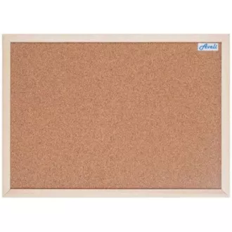 AVELI 40x60 plutovinasta tabla, lesen okvir AVELI 40x60 plutovinasta tabla, lesen okvir
