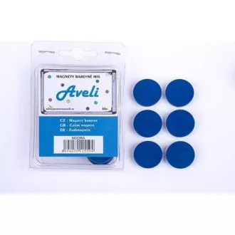 Komplet magnetov AVELI, modra Komplet magnetov AVELI, modra