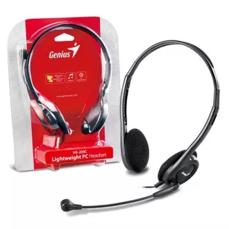 GENIUS slušalke z mikrofonom HS-200C
