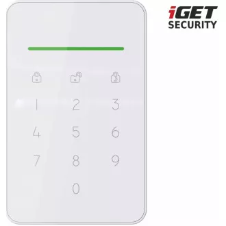 iGET SECURITY EP13 - Brezžična tipkovnica z bralnikom RFID za alarm iGET SECURITY M5