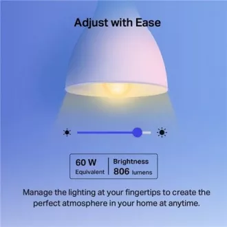 TP-Link Tapo L530E(2 paketa) pametna LED žarnica z možnostjo zatemnitve WiFi (barva, 2500K-6500K, 806lm, 2, 4GHz, E27)