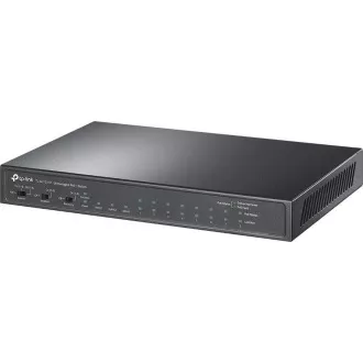 TP-Link CCTV stikalo TL-SL1311P (8x100Mbps, 2xGbE, 1xSFP, 8xPoE , 65W, brez ventilatorja)
