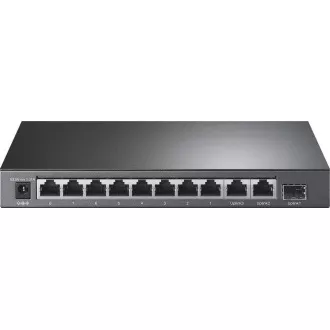 TP-Link CCTV stikalo TL-SL1311P (8x100Mbps, 2xGbE, 1xSFP, 8xPoE , 65W, brez ventilatorja)