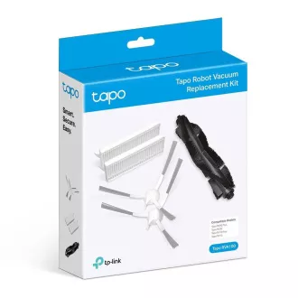Komplet delov TP-Link Tapo RVA100 (1x krtača, 2x stranska krtača, 2x HEPA filter) za Tapo RV30 plus, RV30, RV10 plus, RV10