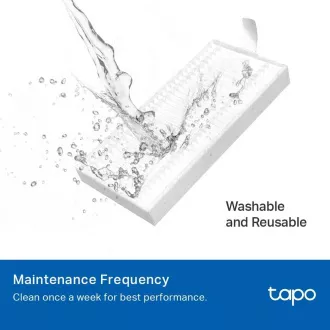 Komplet delov TP-Link Tapo RVA100 (1x krtača, 2x stranska krtača, 2x HEPA filter) za Tapo RV30 plus, RV30, RV10 plus, RV10