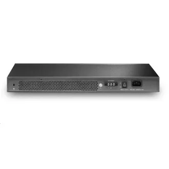 Stikalo TP-Link OMADA JetStream za povezavo z UPS TL-SG3428X-UPS (24xGbE, 4xSFP , 2xkonzola, brez ventilatorja) Stikalo TP-Link OMADA JetStream za povezavo z UPS TL-SG3428X-UPS (24xGbE, 4xSFP , 2xkonzola, brez ventilatorja)