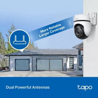 TP-Link Tapo C520WS zunanja kamera, (4MP, 2K QHD 1440p, WiFi, IR 30m, microSD kartica)
