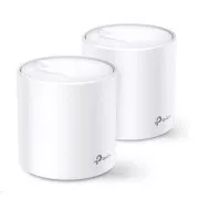 TP-Link Deco X60(2 paketa) WiFi6 Mesh (AX5400, 2, 4GHz/5GHz, 2xGbELAN/WAN)
