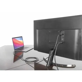 Manhattan kabel USB-C do HDMI, USB-C moški do HDMI moški, 2 m, črn