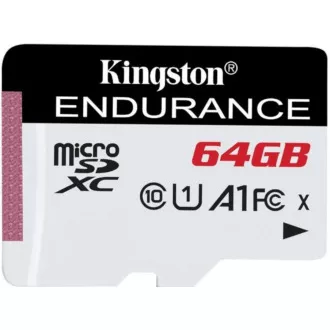 Kingston MicroSDXC 64 GB microSD XC High Endurance, 95R Class 10 UHS-I U1