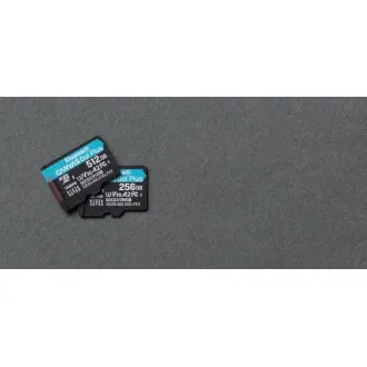 Kingstonova kartica MicroSDXC 512GB Canvas Go! Plus, R:170/W:90MB/s, razred 10, UHS-I, U3, V30, A2   adapter - Rabljeno