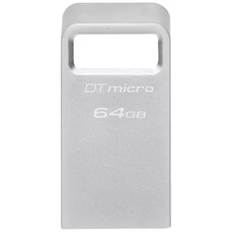 Kingston Flash Disk 64GB DataTraveler Micro 200MB/s Metal USB 3.2 Gen 1
