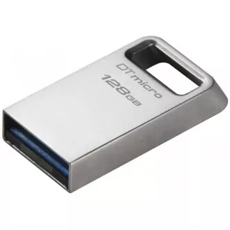 Kingstonov bliskovni disk 128 GB DataTraveler Micro 200 MB/s Metal USB 3.2 Gen 1