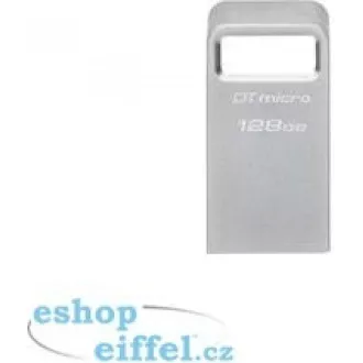 Kingstonov bliskovni disk 128 GB DataTraveler Micro 200 MB/s Metal USB 3.2 Gen 1
