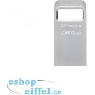 Kingstonov bliskovni disk 256 GB DataTraveler Micro 200 MB/s Metal USB 3.2 Gen 1