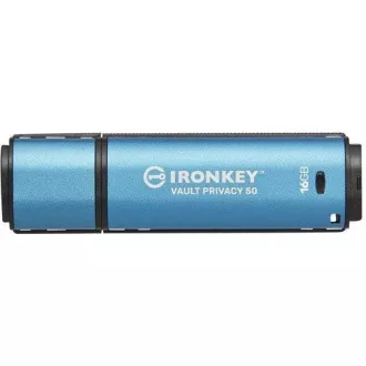 Kingston Flash disk IronKey 16GB Vault Privacy 50 AES-256 šifriran, FIPS 197
