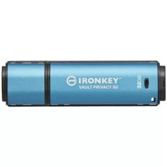 Kingstonov pomnilniški disk IronKey 32 GB Vault Privacy 50 AES-256 šifriran, FIPS 197