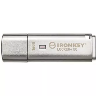 Kingstonov bliskovni disk IronKey 16 GB IKLP50 Locker  50 AES USB, s šifriranjem 256 bitov