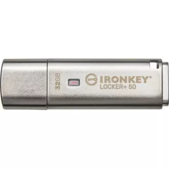 Kingstonov bliskovni disk IronKey 32 GB IKLP50 Locker  50 AES USB, s šifriranjem 256 bitov