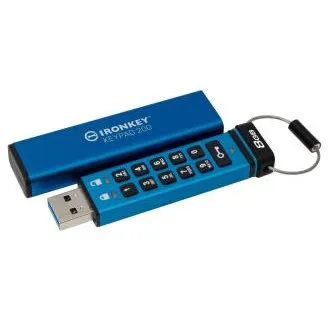 Kingston Flash Disk IronKey 8GB Keypad 200 šifriran pomnilnik USB Kingston Flash Disk IronKey 8GB Keypad 200 šifriran pomnilnik USB