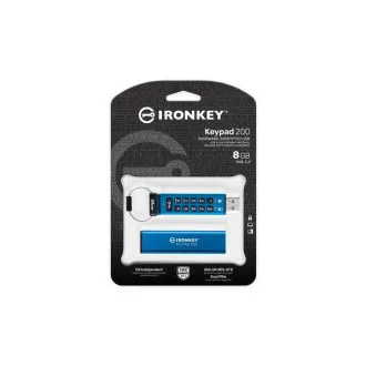 Kingston Flash Disk IronKey 8GB Keypad 200 šifriran pomnilnik USB Kingston Flash Disk IronKey 8GB Keypad 200 šifriran pomnilnik USB