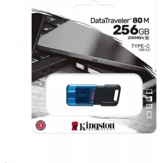 Kingstonov bliskovni disk 256 GB DataTraveler DT80 M (USB-C 3.2 Gen 1) Kingstonov bliskovni disk 256 GB DataTraveler DT80 M (USB-C 3.2 Gen 1)