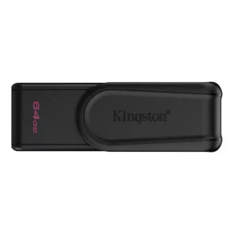Kingstonov bliskovni disk DataTraveler Exodia S 64 GB USB3.2 Gen 1 (črn)