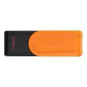 Kingstonov bliskovni disk 256 GB USB3.2 Gen 1 DataTraveler Exodia S (črna   oranžna)