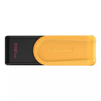 Kingstonov bliskovni disk 512 GB USB3.2 Gen 1 DataTraveler Exodia S (črna   rumena)