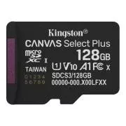 Kingston MicroSDXC 128 GB Canvas Select Plus, U1, V10, A1