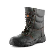 Čevlji s polžastimi luknjami CXS STONE TOPAZ S3, zimski, črni, velikost 48
